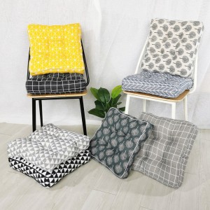 Multi-color UV-resistant Polyester Cushion Waterproof Mildew-resistance Stain-resistance Cushion - White Forest