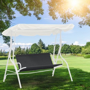 2/3 Seater Waterproof Swing Cover Chair Bench Replacement Patio Garden Outdoor Swinging Seat Bench Cover All-Purpose Covers - 85