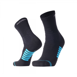  Basketball Socks Breathable Wear Resistant Protection Socks from XIAOMI YOUPIN - L Black