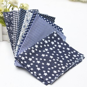 7PCS Assorted DIY Cotton Cloth Non-toxic Eco-friendly Patchwork Cloth