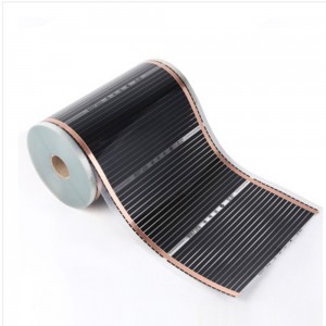 220V 50cm Width Healthy Floor Heating Infrared Underfloor Heating Carbon Film Heater Electric Floor Warming Mat - 50*500cm