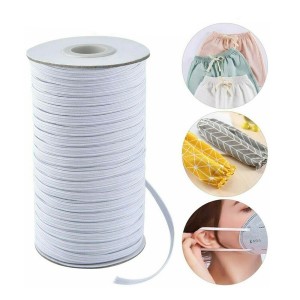 Flat Corded Elastic And Stretch Dress Making Sewing 0.3cm/0.4cm/0.5cm/0.6cm - 3mm