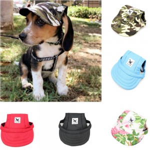  Summer Pet Dog Cute Print Cap Baseball Hat Small Dog Outdoor Hat Baseball Cap Pet Grooming Dog Hat Pets Accessories For Dogs Ca