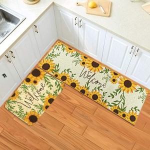 Kitchen Non-Slip Mat Living Room Bedside Floor Carpet Rug Machine Washable - 40*120cm #1